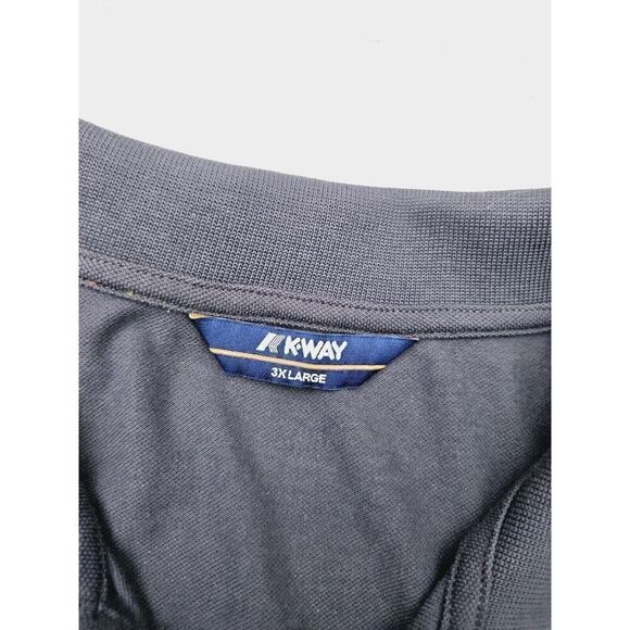 K-Way Polo Woman Alizee Stretch K111NYW Gray Kway K Way 3XL - Picture 4 of 12